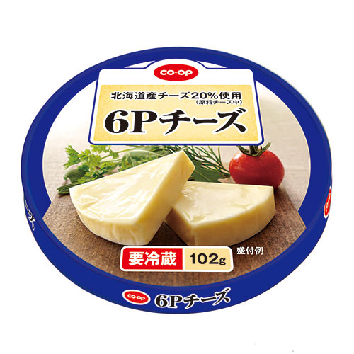 コープ ６Ｐチーズ １０２ｇ