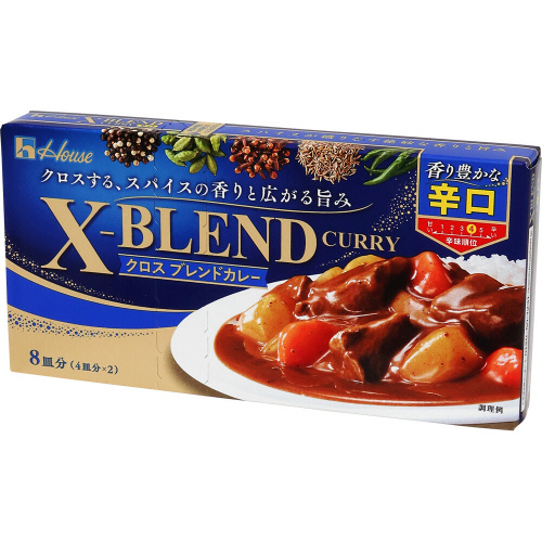 ハウス クロスブレンドカレー辛口 １４０ｇ