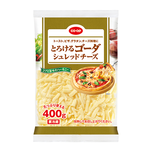 コープ とろけるゴーダシュレッドチーズ ４００ｇ