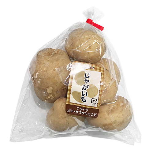 じゃがいも袋（約４００ｇ）　北海道産などの国内産 １パック