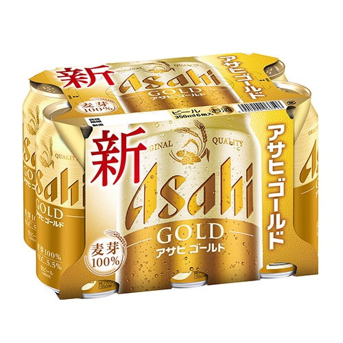 アサヒ アサヒゴールド ３５０ｍｌ&times;６