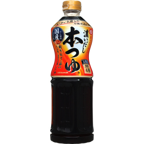 キッコーマン 濃いだし　本つゆ １Ｌ