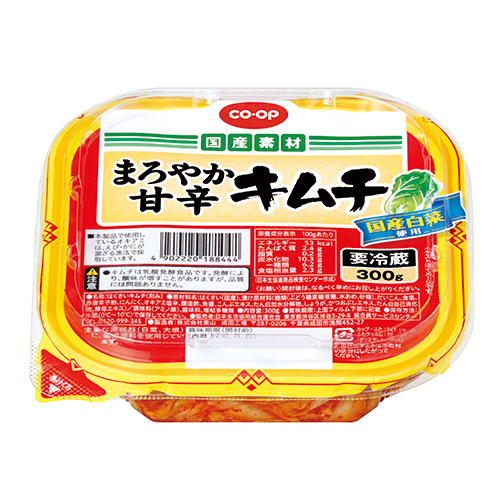 コープ まろやか甘辛キムチ ３００ｇ